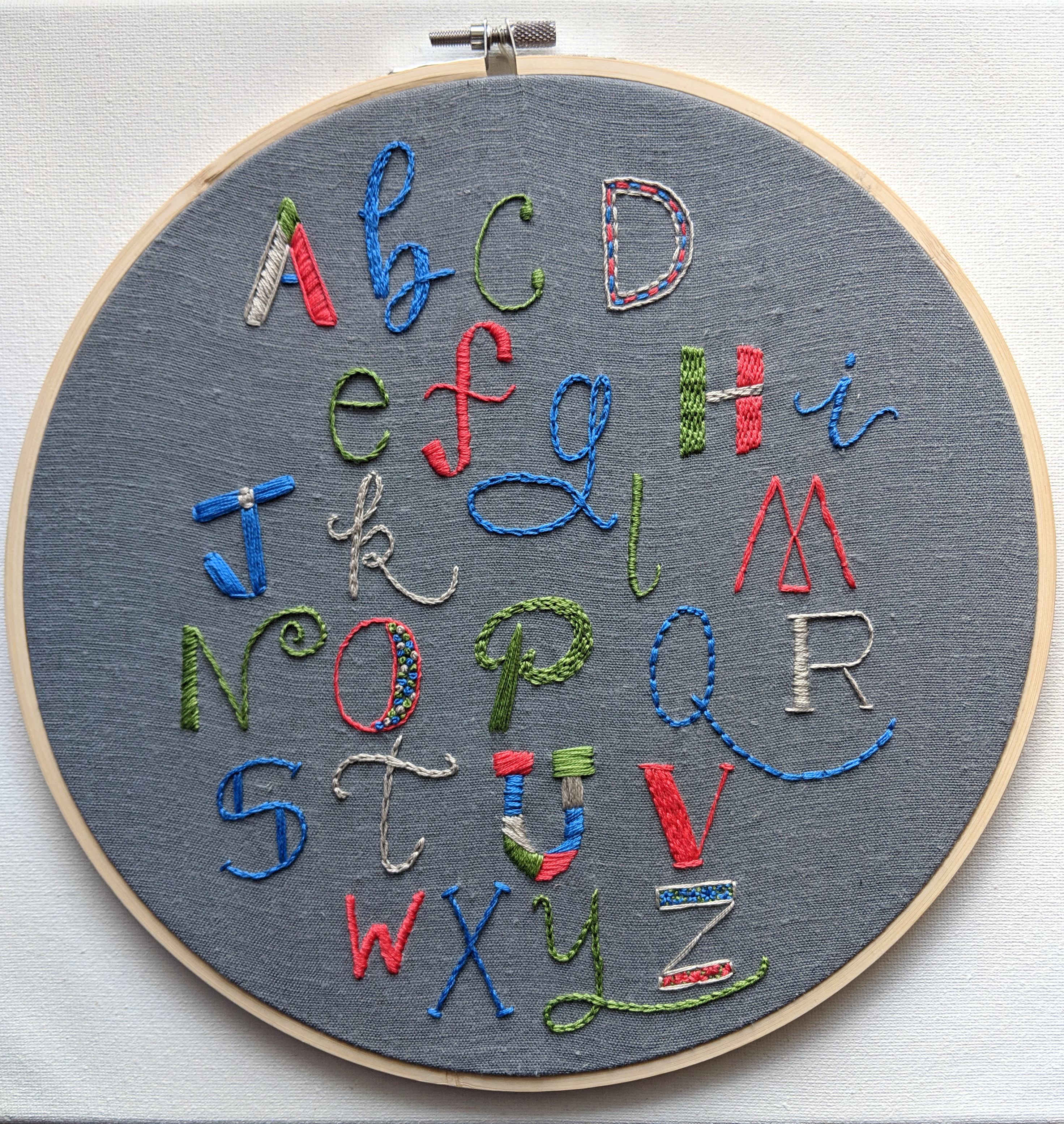 Mixed Font ABCs