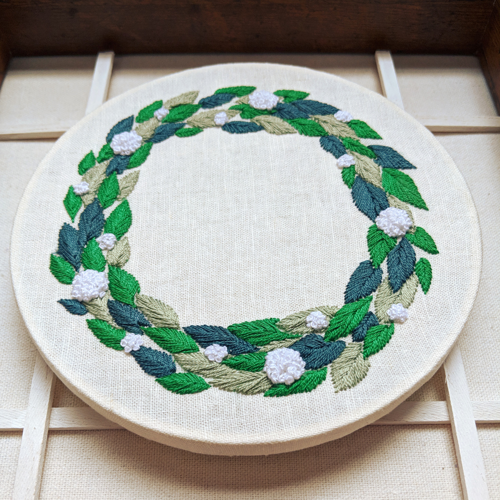 Cotton Wreath