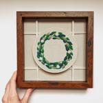 Cotton Wreath