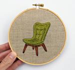 Green Contour Chair